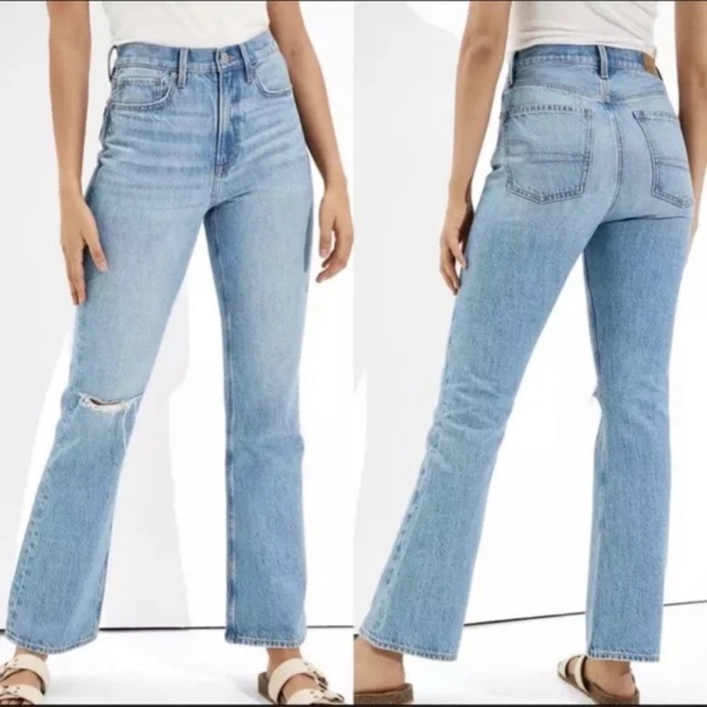 American Eagle Highest Rise 90s Flare - size 6 short